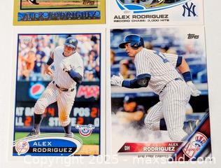 MaxSold Auction: ALEX RODRIGUEZ BASEBALL CARD LOT OF 4 - Kingston (Ontario, Canada) SELLER MANAGED Downsizing Online Auction - Rosemund Crescent