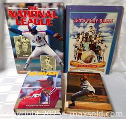 MaxSold Auction: BASEBALL BOOK LOT OF 4 - Kingston (Ontario, Canada) SELLER MANAGED Downsizing Online Auction - Rosemund Crescent