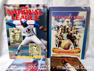 MaxSold Auction: BASEBALL BOOK LOT OF 4 - Kingston (Ontario, Canada) SELLER MANAGED Downsizing Online Auction - Rosemund Crescent