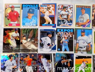 MaxSold Auction: BASEBALL CARD MIXED LOT OF 28 - Kingston (Ontario, Canada) SELLER MANAGED Downsizing Online Auction - Rosemund Crescent