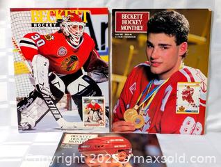 MaxSold Auction: BECKETT HOCKEY MAGAZINE LOT OF 3 - Kingston (Ontario, Canada) SELLER MANAGED Downsizing Online Auction - Rosemund Crescent
