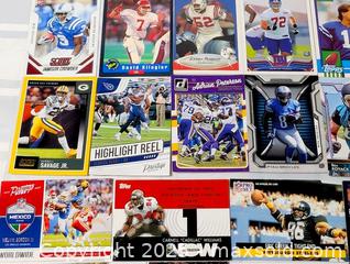 MaxSold Auction: FOOTBALL CARD MIXED LOT OF 30 - Kingston (Ontario, Canada) SELLER MANAGED Downsizing Online Auction - Rosemund Crescent