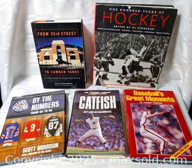 MaxSold Auction: HOCKEY AND BASEBALL BOOKS - Kingston (Ontario, Canada) SELLER MANAGED Downsizing Online Auction - Rosemund Crescent
