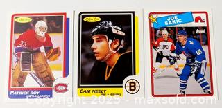 MaxSold Auction: HOCKEY STAR PLAYERS CARD LOT OF 3 - Kingston (Ontario, Canada) SELLER MANAGED Downsizing Online Auction - Rosemund Crescent