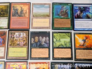 MaxSold Auction: MAGIC THE GATHERING TRADING GAME CARD LOT OF 24 - Kingston (Ontario, Canada) SELLER MANAGED Downsizing Online Auction - Rosemund Crescent