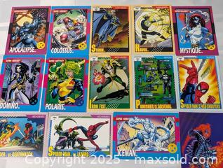 MaxSold Auction: MARVEL COMICS TRADING CARD MIXED LOT - Kingston (Ontario, Canada) SELLER MANAGED Downsizing Online Auction - Rosemund Crescent