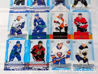 MaxSold Auction: UPPER DECK CLEAR CUT INSERT HOCKEY CARD LOT OF 12 - Kingston (Ontario, Canada) SELLER MANAGED Downsizing Online Auction - Rosemund Crescent