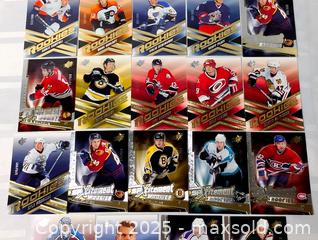 MaxSold Auction: UPPER DECK LIMITED EDITION ROOKIE CARD LOT OF 19 - Kingston (Ontario, Canada) SELLER MANAGED Downsizing Online Auction - Rosemund Crescent