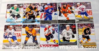 MaxSold Auction: UPPER DECK YOUNG GUNS ROOKIE CARD LOT OF 10 - Kingston (Ontario, Canada) SELLER MANAGED Downsizing Online Auction - Rosemund Crescent