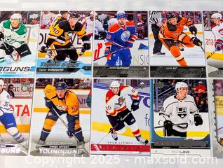 MaxSold Auction: UPPER DECK YOUNG GUNS ROOKIE CARD LOT OF 10 - Kingston (Ontario, Canada) SELLER MANAGED Downsizing Online Auction - Rosemund Crescent