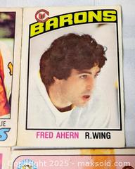 MaxSold Auction: VINTAGE HOCKEY CARD LOT OF 9 - Kingston (Ontario, Canada) SELLER MANAGED Downsizing Online Auction - Rosemund Crescent