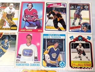 MaxSold Auction: VINTAGE HOCKEY CARD MIXED LOT - Kingston (Ontario, Canada) SELLER MANAGED Downsizing Online Auction - Rosemund Crescent