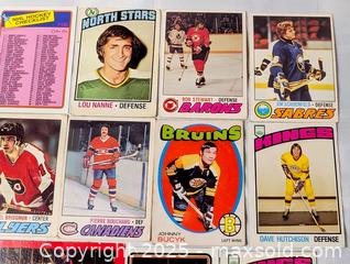 MaxSold Auction: VINTAGE HOCKEY CARD MIXED LOT OF 14 - Kingston (Ontario, Canada) SELLER MANAGED Downsizing Online Auction - Rosemund Crescent