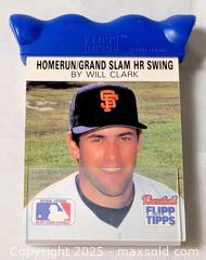 MaxSold Auction: WILL CLARK BASEBALL ACTION FLIP BOOK - Kingston (Ontario, Canada) SELLER MANAGED Downsizing Online Auction - Rosemund Crescent