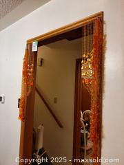 MaxSold Auction: Amber-colored crystal or glass beaded curtain for doorway - London (Ontario, Canada) PARTNER MANAGED Estate Sale Online Auction - Alayne Crescent