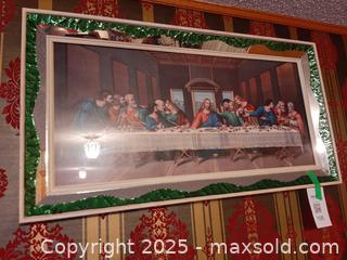 MaxSold Auction: Antique litho print of Leonardo da Vinci's "The Last Supper" in a decorative frame - London (Ontario, Canada) PARTNER MANAGED Estate Sale Online Auction - Alayne Crescent