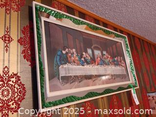 MaxSold Auction: Antique litho print of Leonardo da Vinci's "The Last Supper" in a decorative frame - London (Ontario, Canada) PARTNER MANAGED Estate Sale Online Auction - Alayne Crescent