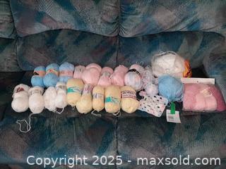 MaxSold Auction: Assorted DK weight baby yarn - London (Ontario, Canada) PARTNER MANAGED Estate Sale Online Auction - Alayne Crescent