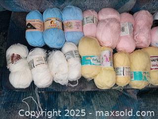 MaxSold Auction: Assorted DK weight baby yarn - London (Ontario, Canada) PARTNER MANAGED Estate Sale Online Auction - Alayne Crescent