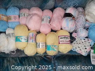 MaxSold Auction: Assorted DK weight baby yarn - London (Ontario, Canada) PARTNER MANAGED Estate Sale Online Auction - Alayne Crescent