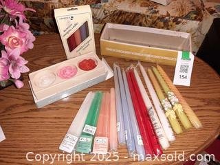 MaxSold Auction: Assorted Taper Candle Lot - London (Ontario, Canada) PARTNER MANAGED Estate Sale Online Auction - Alayne Crescent