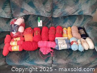 MaxSold Auction: Assorted worsted weight yarn - London (Ontario, Canada) PARTNER MANAGED Estate Sale Online Auction - Alayne Crescent