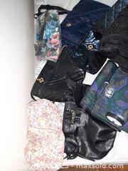 MaxSold Auction: Assortment Woman's handbags, lunchbags and rolling caddy - London (Ontario, Canada) PARTNER MANAGED Estate Sale Online Auction - Alayne Crescent
