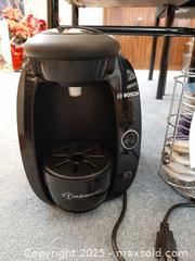 MaxSold Auction: Bosch Tassimo coffee machine and the T-Disc pod holder - London (Ontario, Canada) PARTNER MANAGED Estate Sale Online Auction - Alayne Crescent