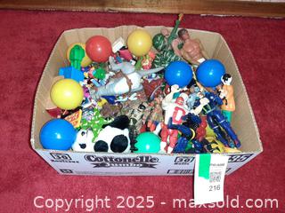 MaxSold Auction: Box full of action figures & vintage toys - 1980s-2000s - London (Ontario, Canada) PARTNER MANAGED Estate Sale Online Auction - Alayne Crescent