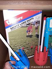 MaxSold Auction: Boxed sets of the classic outdoor game, Lawn Darts - London (Ontario, Canada) PARTNER MANAGED Estate Sale Online Auction - Alayne Crescent