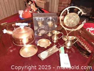 MaxSold Auction: Brass & Copper Decorative Lot - London (Ontario, Canada) PARTNER MANAGED Estate Sale Online Auction - Alayne Crescent