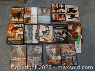 MaxSold Auction: Collection of assorted action & adventure DVDs - London (Ontario, Canada) PARTNER MANAGED Estate Sale Online Auction - Alayne Crescent