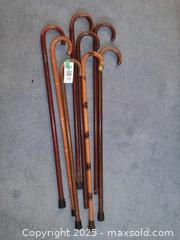 MaxSold Auction: Collection of bamboo & cherry wood canes - London (Ontario, Canada) PARTNER MANAGED Estate Sale Online Auction - Alayne Crescent