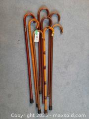 MaxSold Auction: Collection of bamboo & cherry wood canes - London (Ontario, Canada) PARTNER MANAGED Estate Sale Online Auction - Alayne Crescent