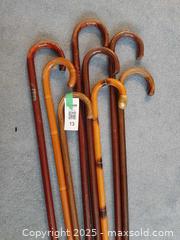 MaxSold Auction: Collection of bamboo & cherry wood canes - London (Ontario, Canada) PARTNER MANAGED Estate Sale Online Auction - Alayne Crescent