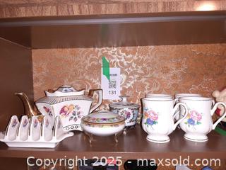 MaxSold Auction: Collection of floral-patterned ceramic tea and coffee service items - London (Ontario, Canada) PARTNER MANAGED Estate Sale Online Auction - Alayne Crescent