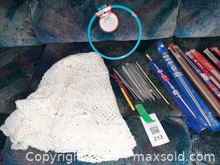 MaxSold Auction: Collection of knitting and crochet supplies - London (Ontario, Canada) PARTNER MANAGED Estate Sale Online Auction - Alayne Crescent