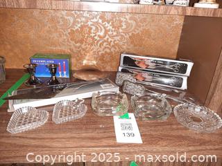 MaxSold Auction: Collection of silver-plated and glass items - London (Ontario, Canada) PARTNER MANAGED Estate Sale Online Auction - Alayne Crescent