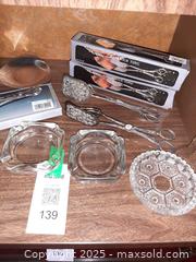 MaxSold Auction: Collection of silver-plated and glass items - London (Ontario, Canada) PARTNER MANAGED Estate Sale Online Auction - Alayne Crescent