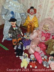 MaxSold Auction: Collection of vintage clown dolls - London (Ontario, Canada) PARTNER MANAGED Estate Sale Online Auction - Alayne Crescent