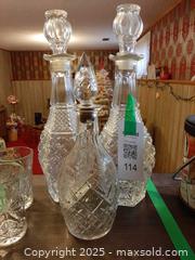 MaxSold Auction: Decanters and Anchor Hocking glasses - London (Ontario, Canada) PARTNER MANAGED Estate Sale Online Auction - Alayne Crescent
