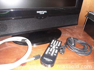 MaxSold Auction: Digital Lab LCD TV with a built-in DVD player - London (Ontario, Canada) PARTNER MANAGED Estate Sale Online Auction - Alayne Crescent