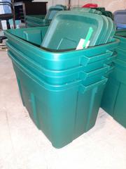 MaxSold Auction: (E) Three green Rubbermaid ECOSense High-Top Storage Totes - London (Ontario, Canada) PARTNER MANAGED Estate Sale Online Auction - Alayne Crescent