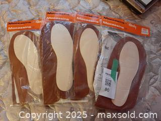 MaxSold Auction: Four *NEW* MOCCASINS Crafting Kits - London (Ontario, Canada) PARTNER MANAGED Estate Sale Online Auction - Alayne Crescent