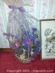 MaxSold Auction: Framed cross-stitch picture titled "Girl With Dog" by Lanarte - London (Ontario, Canada) PARTNER MANAGED Estate Sale Online Auction - Alayne Crescent