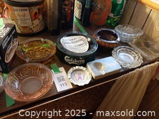 MaxSold Auction: Large assortment of ashtrays/trinket dishes - London (Ontario, Canada) PARTNER MANAGED Estate Sale Online Auction - Alayne Crescent