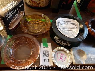 MaxSold Auction: Large assortment of ashtrays/trinket dishes - London (Ontario, Canada) PARTNER MANAGED Estate Sale Online Auction - Alayne Crescent