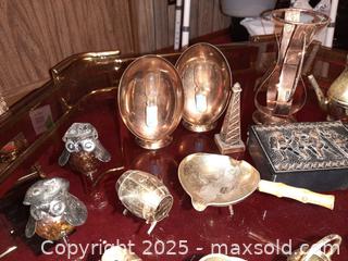 MaxSold Auction: Large Lot of brass/copper miniatures - London (Ontario, Canada) PARTNER MANAGED Estate Sale Online Auction - Alayne Crescent