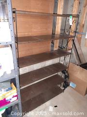 MaxSold Auction: MCM metal scroll design 5-shelf bookcase - London (Ontario, Canada) PARTNER MANAGED Estate Sale Online Auction - Alayne Crescent