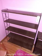 MaxSold Auction: Mid-century modern metal and wood bookshelf - London (Ontario, Canada) PARTNER MANAGED Estate Sale Online Auction - Alayne Crescent